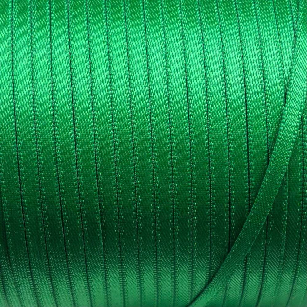 Satin ribbon 3mm, green (580)