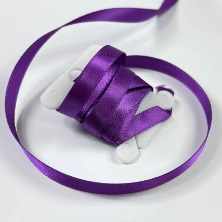 Satin ribbon 6 mm, ultraviolet (467)