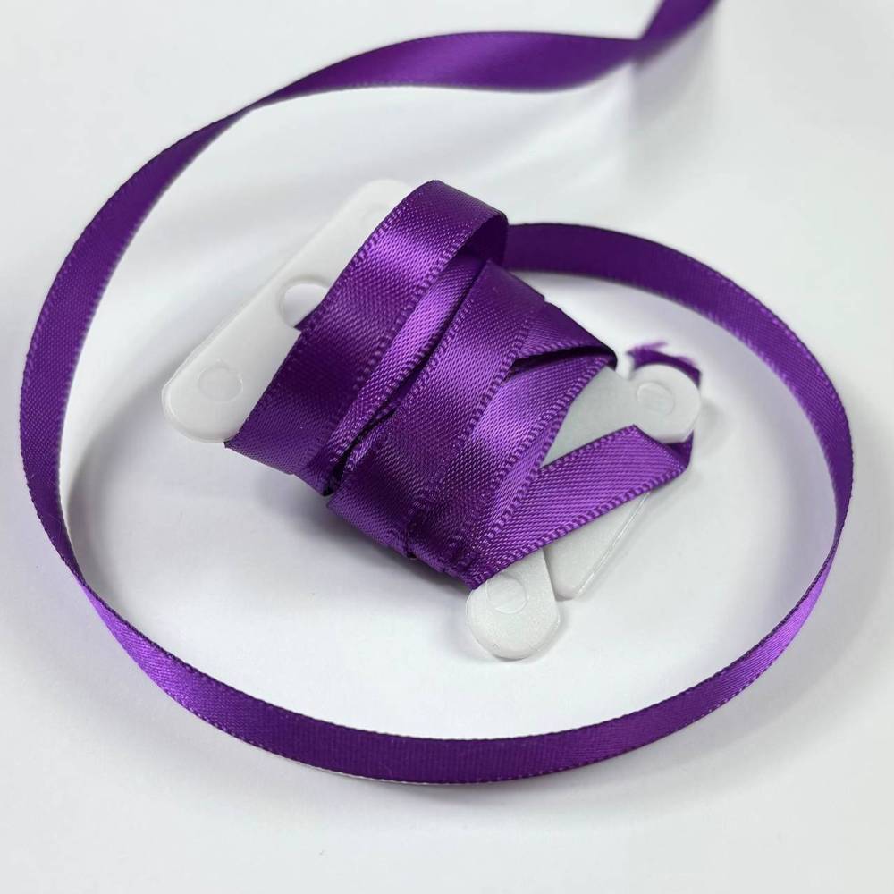 Satin ribbon 6 mm, ultraviolet (467) Satin ribbon 6 mm, ultraviolet (467)