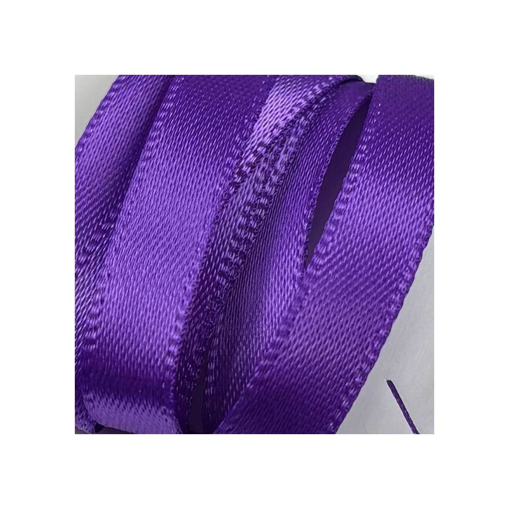 Satin ribbon 6 mm, violet (465)