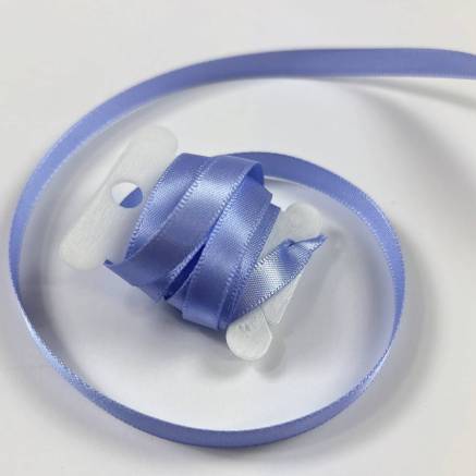Satin ribbon 6 mm, iris (447)