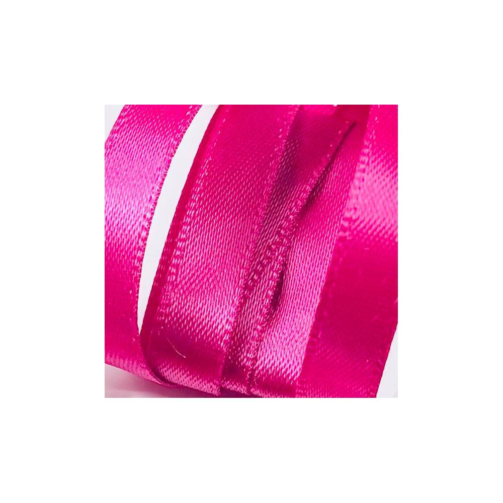 Satin ribbon 6 mm, azalea (187)