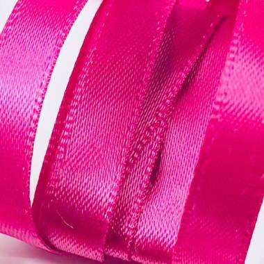 Satin ribbon 6 mm, azalea (187)