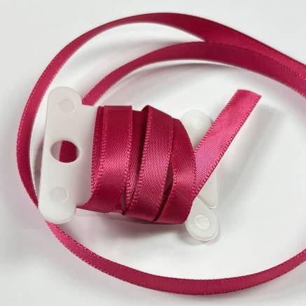 Satin ribbon 6 mm, rosewood (169)