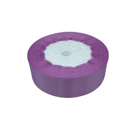 Satin ribbon 2.5 cm, lilac (21)