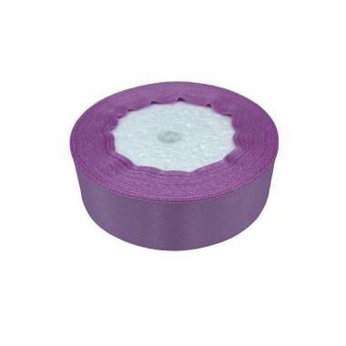 Satin ribbon 2.5 cm, lilac (21)