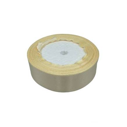 Satin ribbon 2.5 cm, vanilla (83)