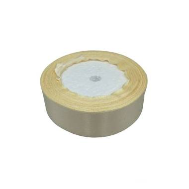 Satin ribbon 2.5 cm, vanilla (83)