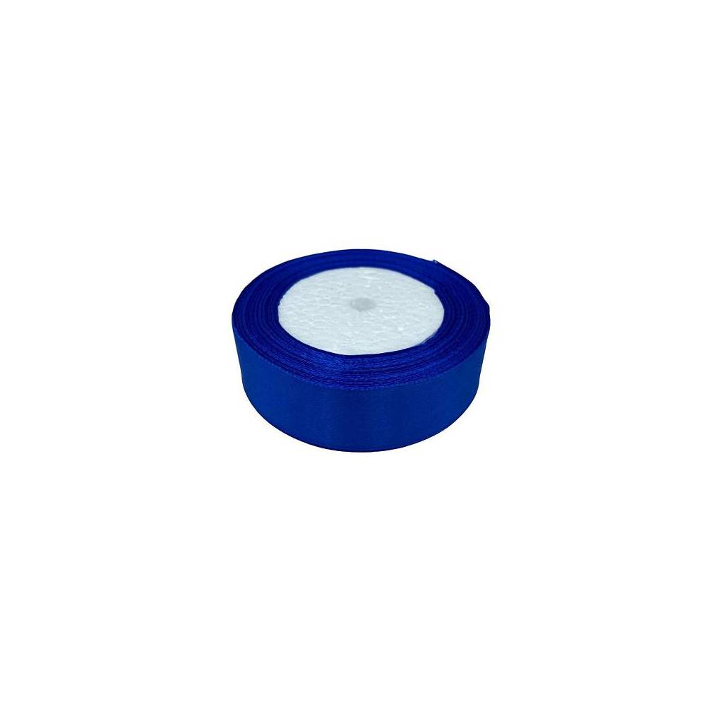 Satin ribbon 2.5 cm, blue (40) Satin ribbon 2.5 cm, blue (40)