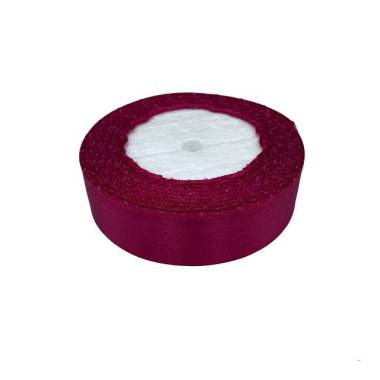 Satin ribbon 2.5 cm, dark purple (83)