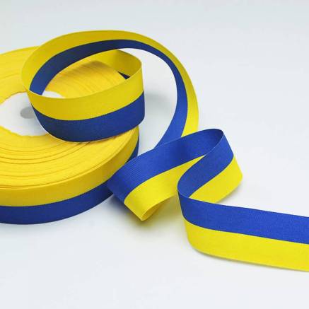 Rep ribbon Flag of Ukraine 2.5 cm, 1 m