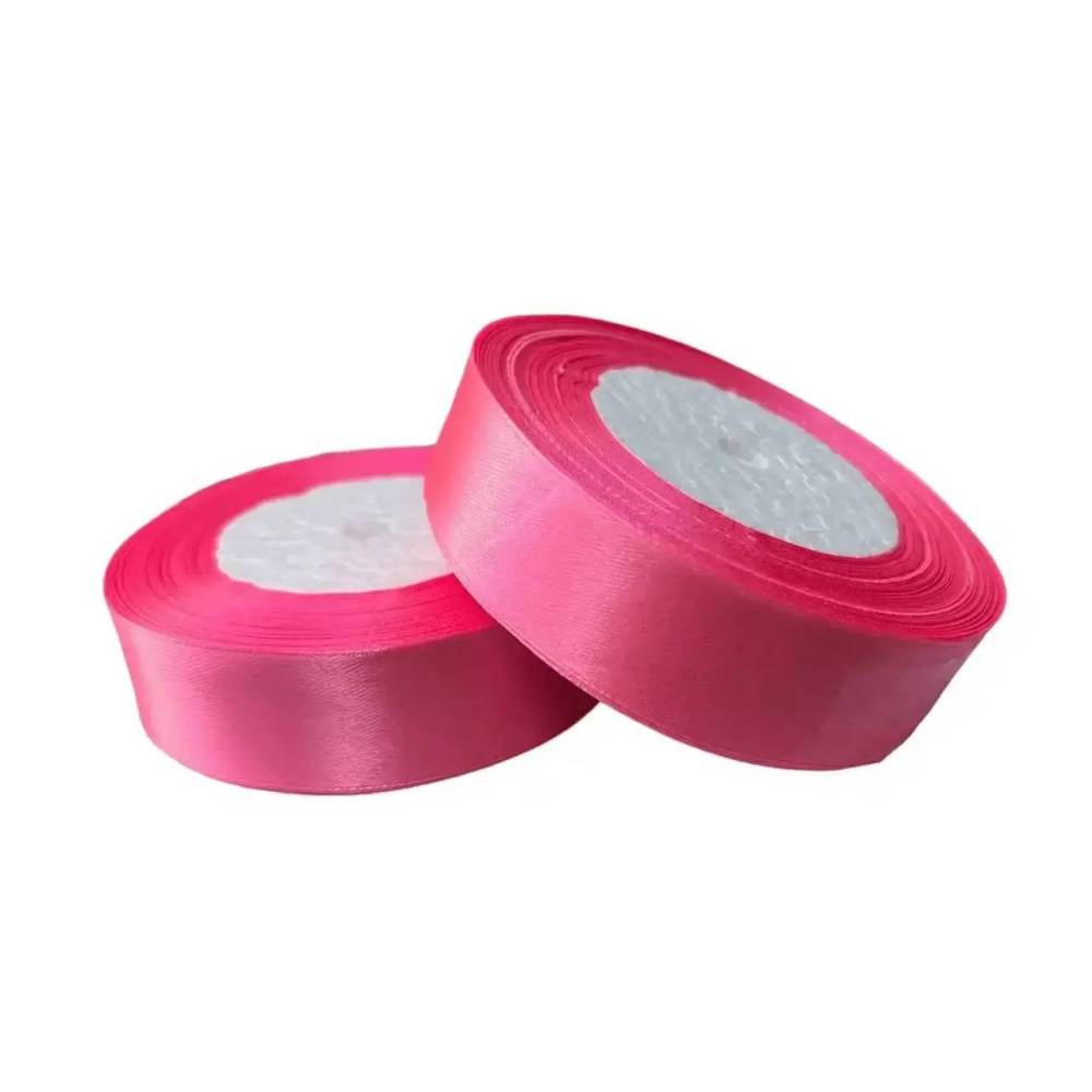 Satin ribbon 2.5 cm, pink (95) Satin ribbon 2.5 cm, pink (95)