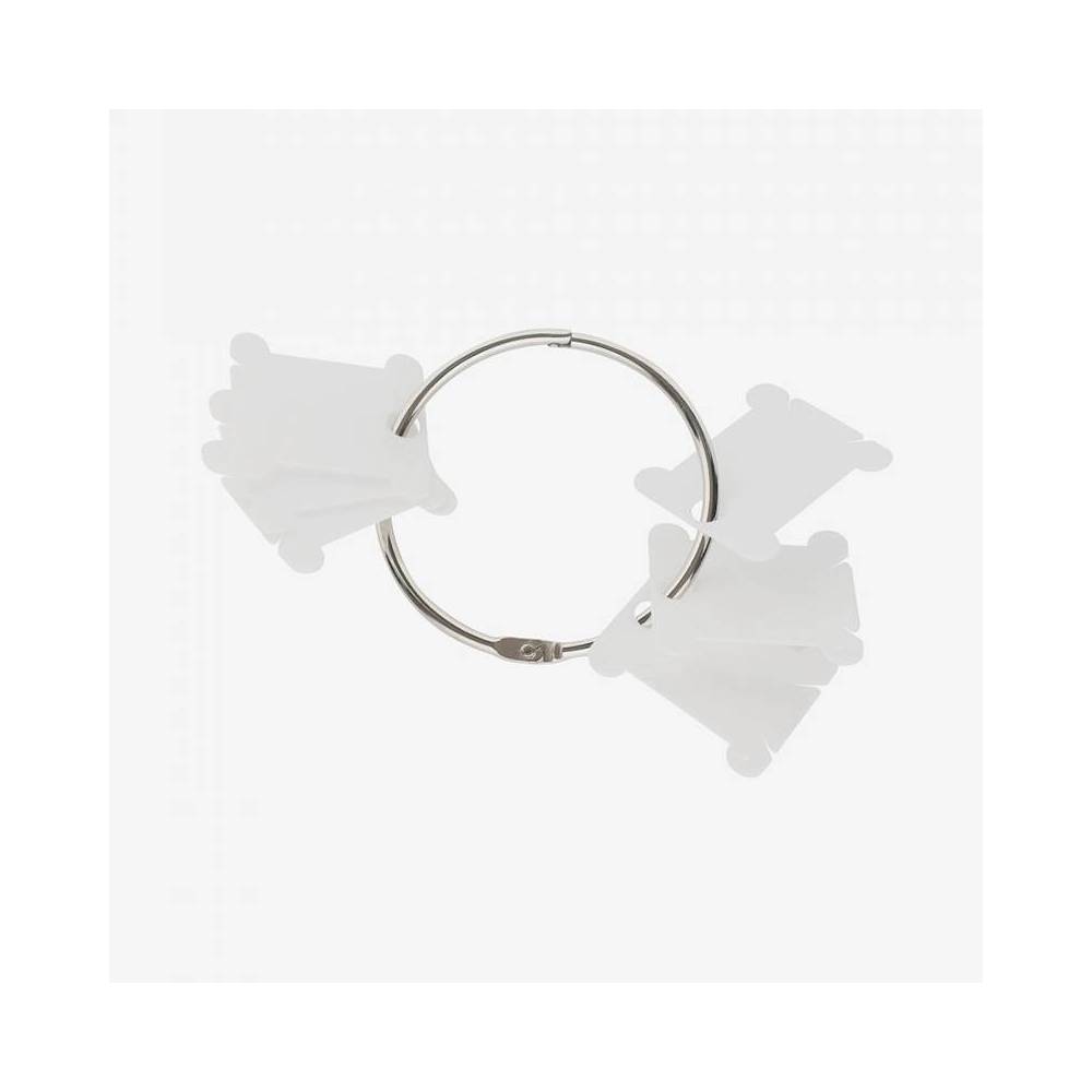 Plastic spools for floss with ring, DMC (6105/12)