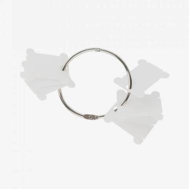 Plastic spools for floss with ring, DMC (6105/12)