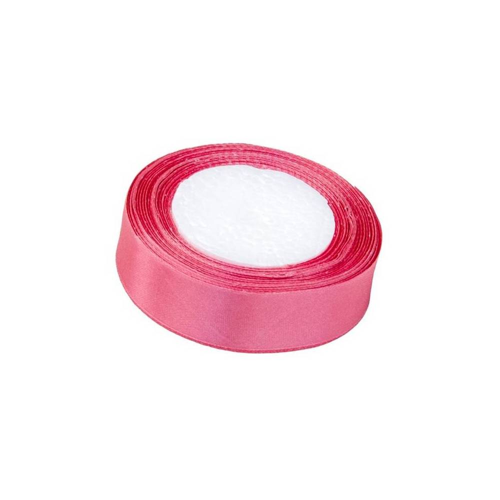 Satin ribbon 2.5 cm, coral (134) Satin ribbon 2.5 cm, coral (134)