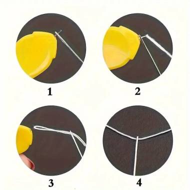Needle threader with hook