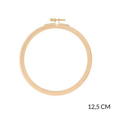 Wooden embroidery hoop 125 mm, DMC (MK0024)