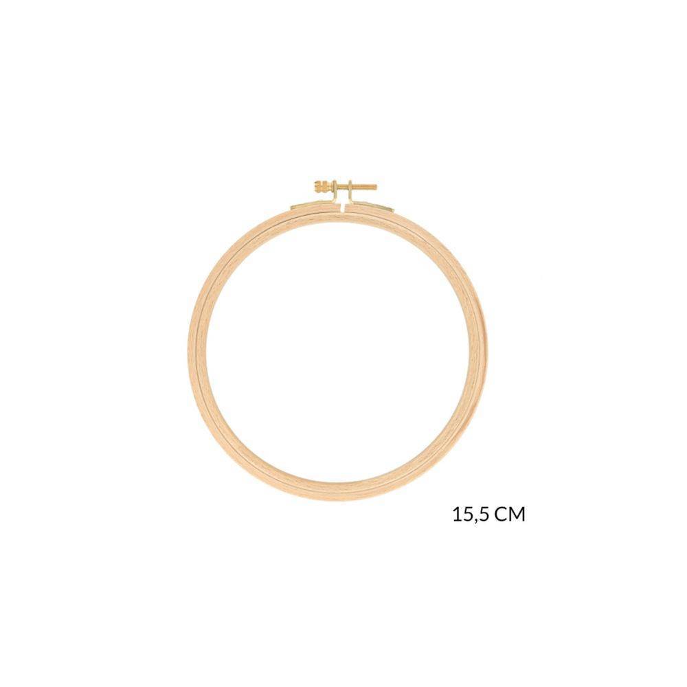 Wooden embroidery hoop 155 mm, DMC (MK0025) Wooden embroidery hoop 155 mm, DMC (MK0025)