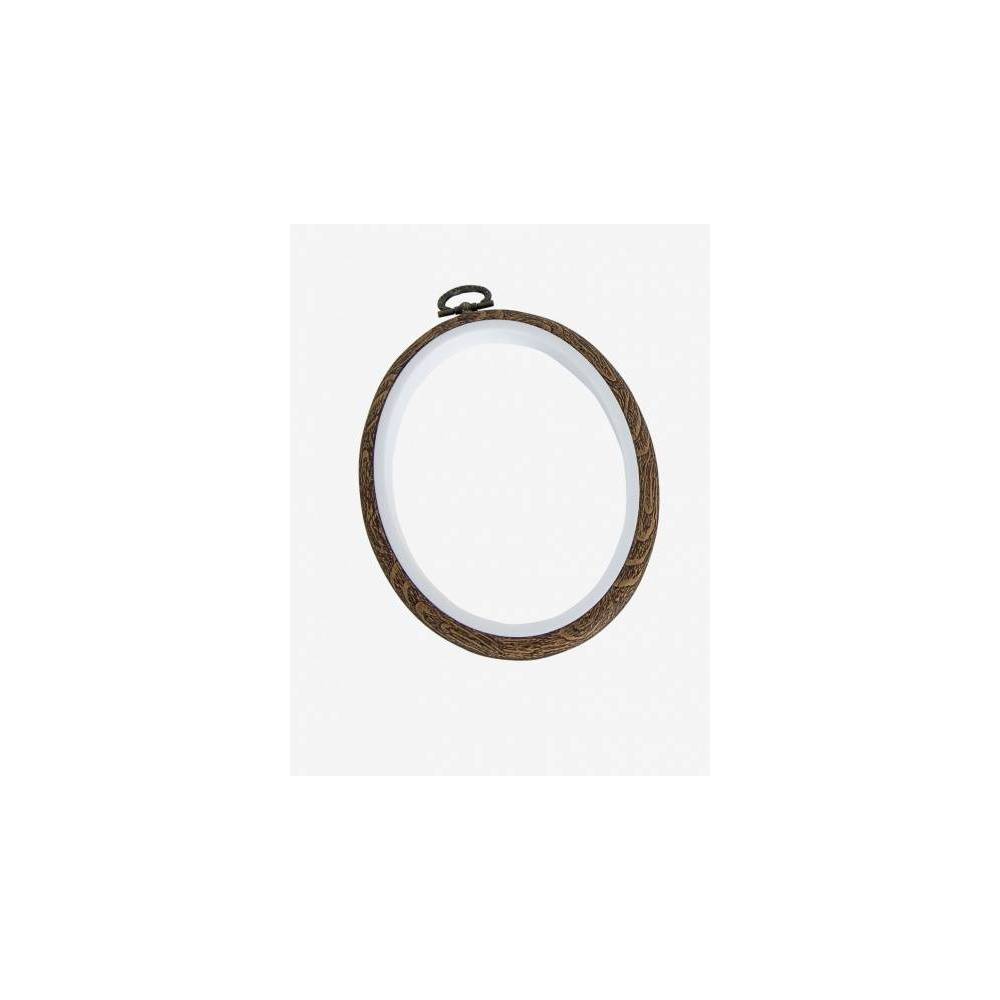 Oval wood-look embroidery hoops 17.5x13 cm, DMC (MV0034L/175) Oval wood-look embroidery hoops 17.5x13 cm, DMC (MV0034L/175)
