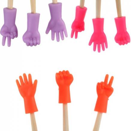 Knitting needle tip "hand", 1 pc. (from 2 to 5 mm)