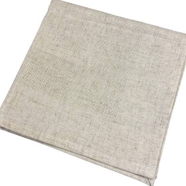Napkin for embroidery, linen look 0.33*0.33 m
