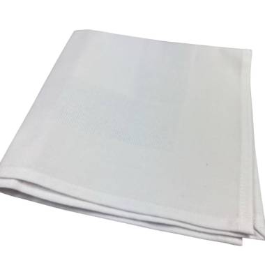 Napkin for embroidery, white 0.33*0.33 m