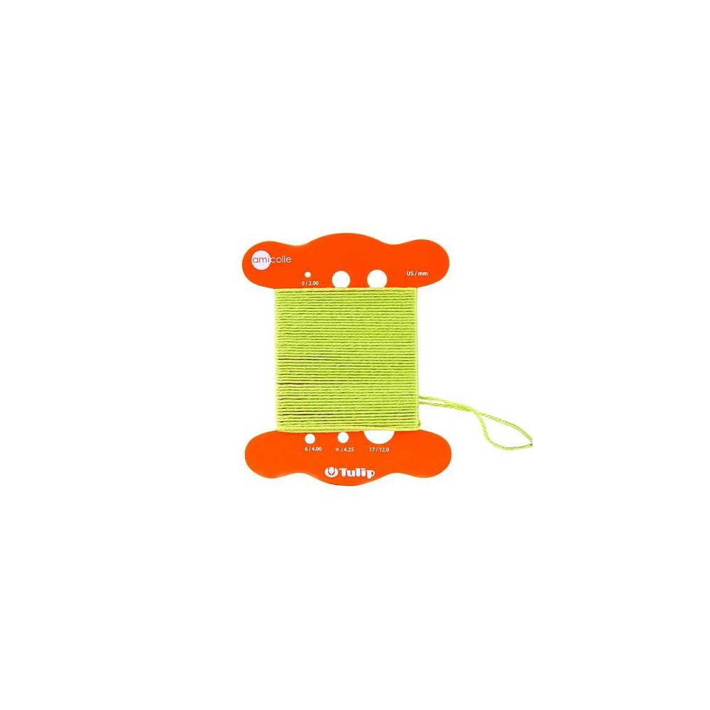 Knitting Needle Diameter Ruler (Orange), Tulip AC-055e