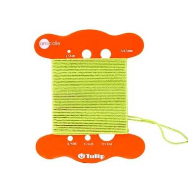Knitting Needle Diameter Ruler (Orange), Tulip AC-055e