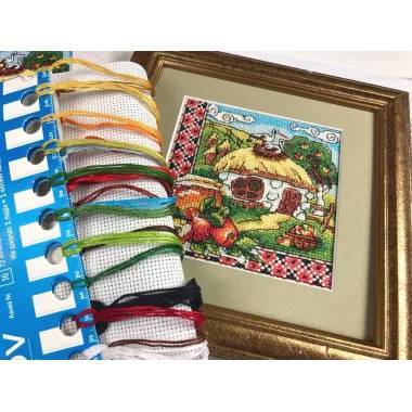 Cross Stitch Kit - Ukraine Hut Honey Spas, LADY (01302)