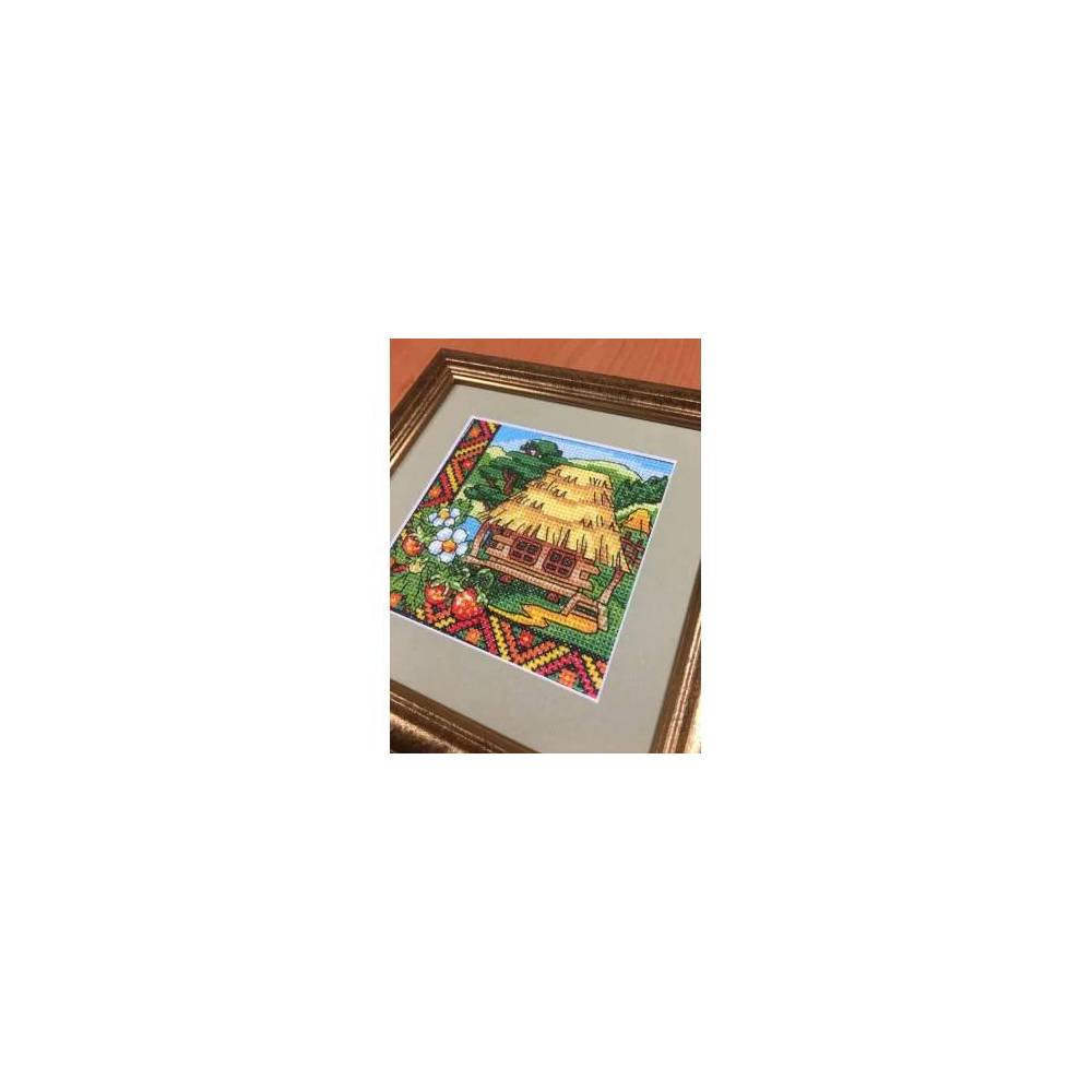 Cross Stitch Kit - Ukraine Hut Volhynia Strawberrie, LADY (01297)