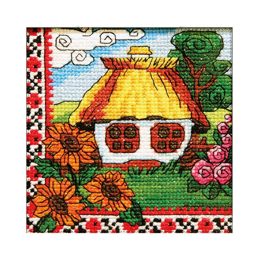 Cross Stitch Kit - Ukraine Hut Flowers of Sloboda, LADY (01274) Cross Stitch Kit - Ukraine Hut Flowers of Sloboda, LADY (01274)