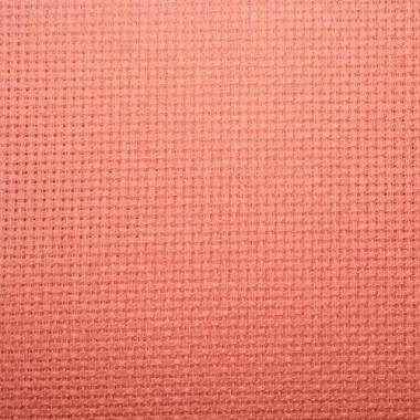 Aida 14 embroidery canvas, coral (cut 32*45 cm), Hungary