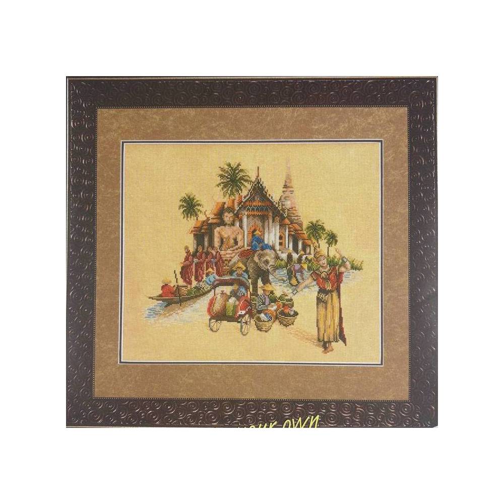 Cross Stitch Kit - Asian Cultures, Lanarte (34625) Cross Stitch Kit - Asian Cultures, Lanarte (34625)