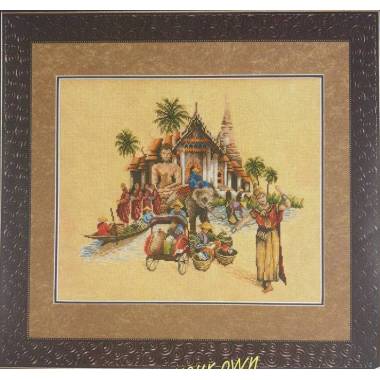 Cross Stitch Kit - Asian Cultures, Lanarte (34625)