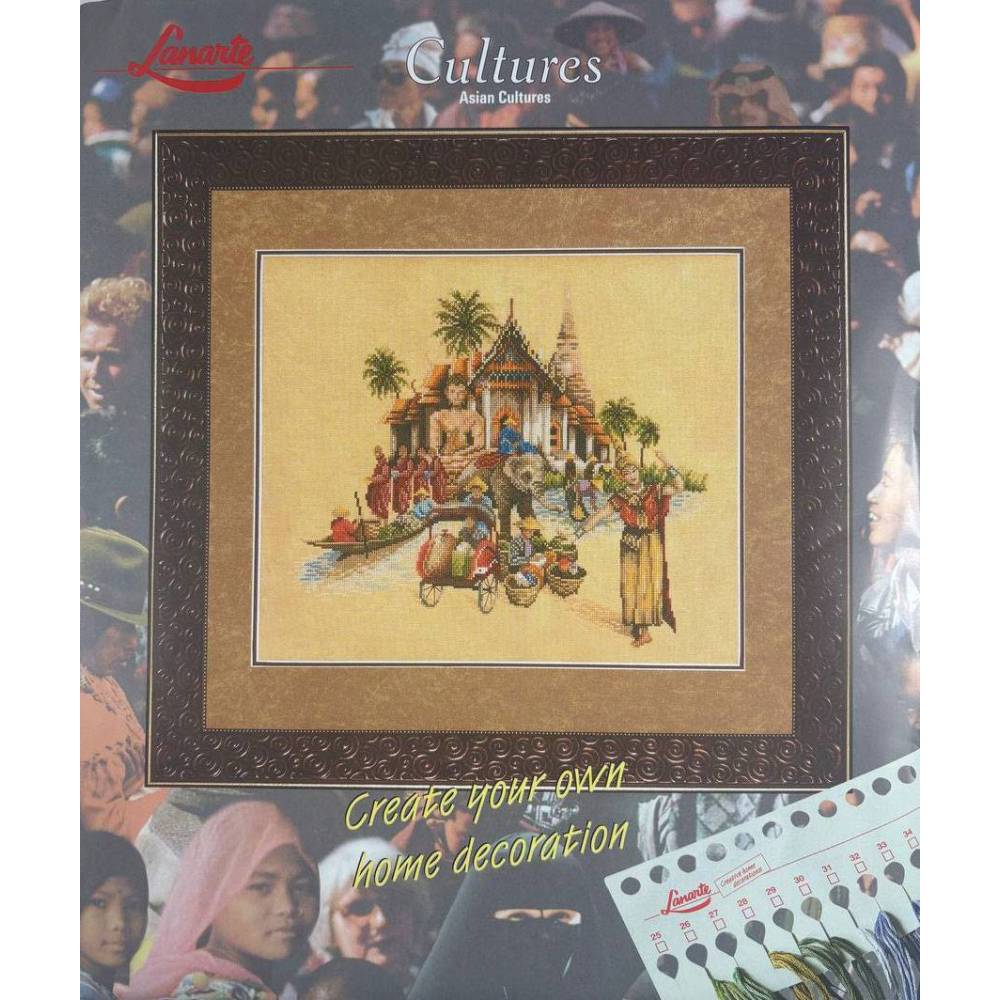 Cross Stitch Kit - Asian Cultures, Lanarte (34625)