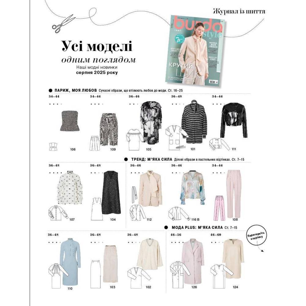 Burda Style Magazine 07/2025 – Summer Vacation Edition | Sewing Patterns
