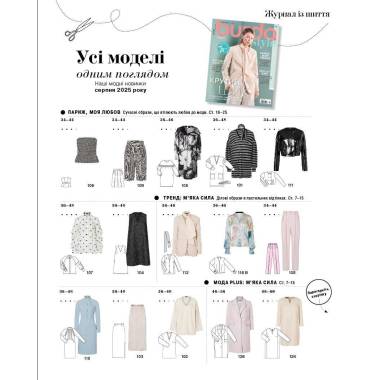 Журнал Burda Style 07/2025 – Твой отпуск | Летние выкройки и модные идеи