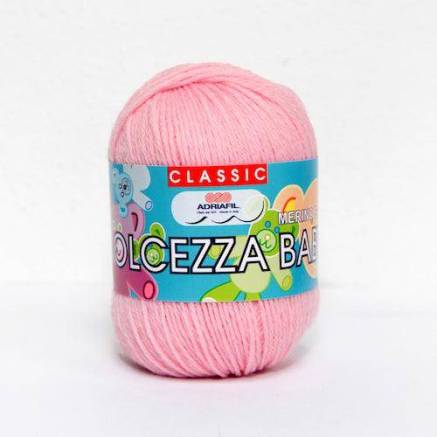 Пряжа adriafil dolcezza baby рожевий