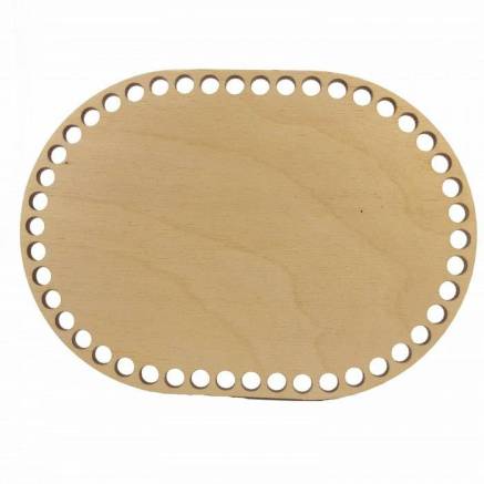 Wooden oval bottom, 15*20,8 cm (200/150)
