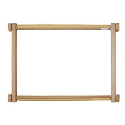Wooden tapestry hoop with clips 30х56 cm, Arabesque