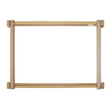 Wooden tapestry hoop with clips 30х56 cm, Arabesque