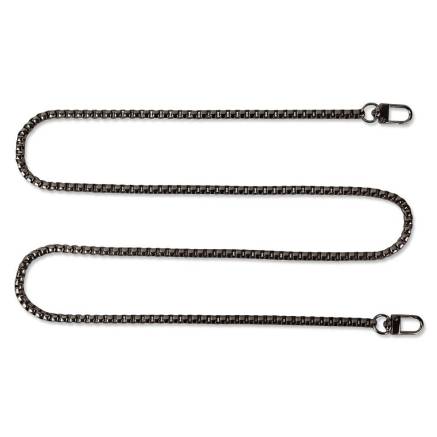 Bismarck chain 100 cm (4 mm width) antique, carabiner 2 cm