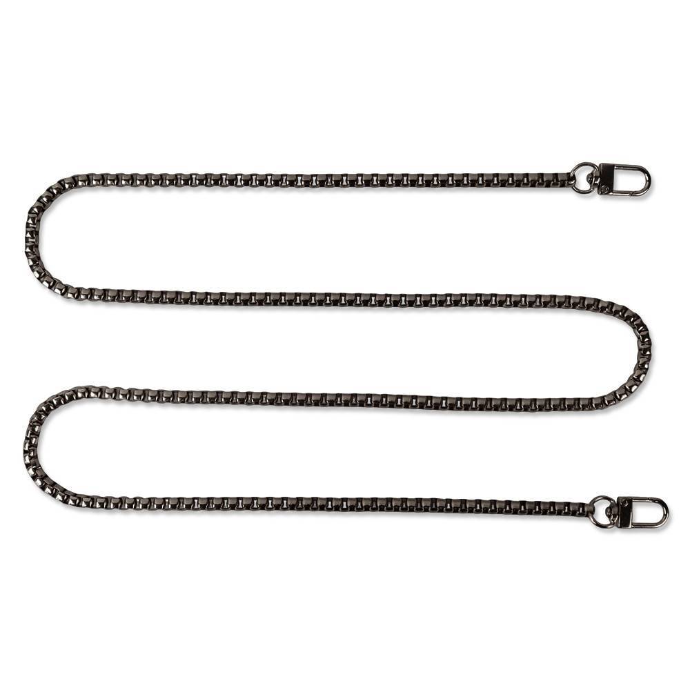 Bismarck chain 100 cm (4 mm width) antique, carabiner 2 cm