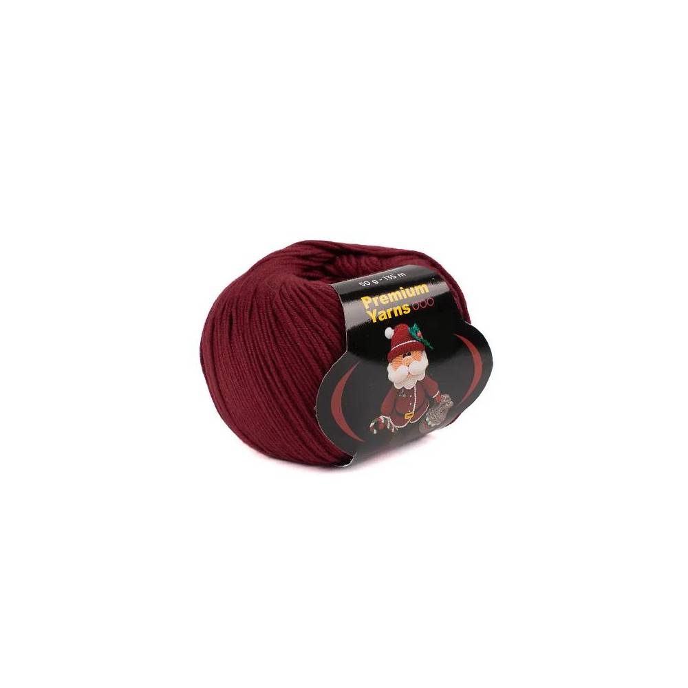 Пряжа Premium Yarns Amigurumi Toys бордовий (1013) Пряжа Premium Yarns Amigurumi Toys бордовий (1013)