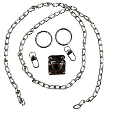 Set of accessories for bag, silver №2