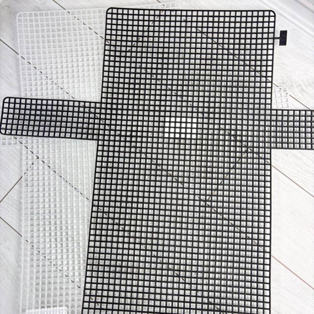 Plastic canvas for bag 37*38 cm, white