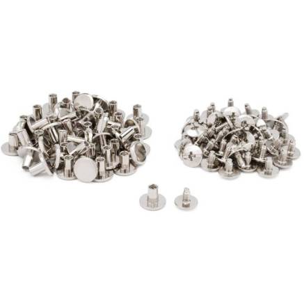 Belt screw, silver