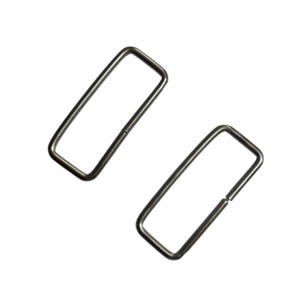 Rectangular frame 4*1,5 cm silver Rectangular frame 4*1,5 cm silver