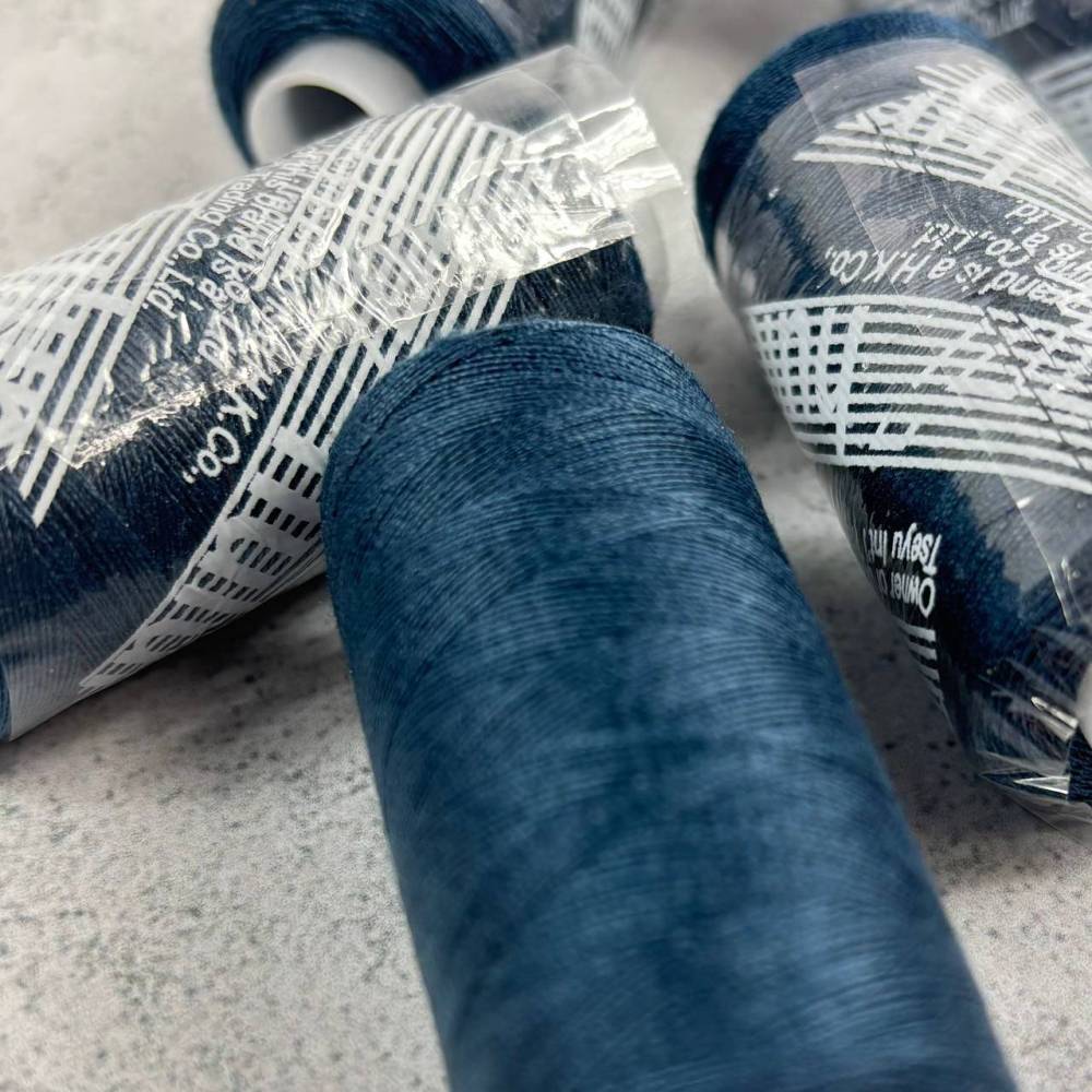 Sewing thread 40/2, 400 yards, color wet asphalt (350)