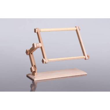 Wooden tabletop embroidery machine Penguin with hoop 25х32  cm, Arabesque